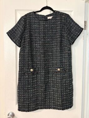 Loft Tweed Shift Dress